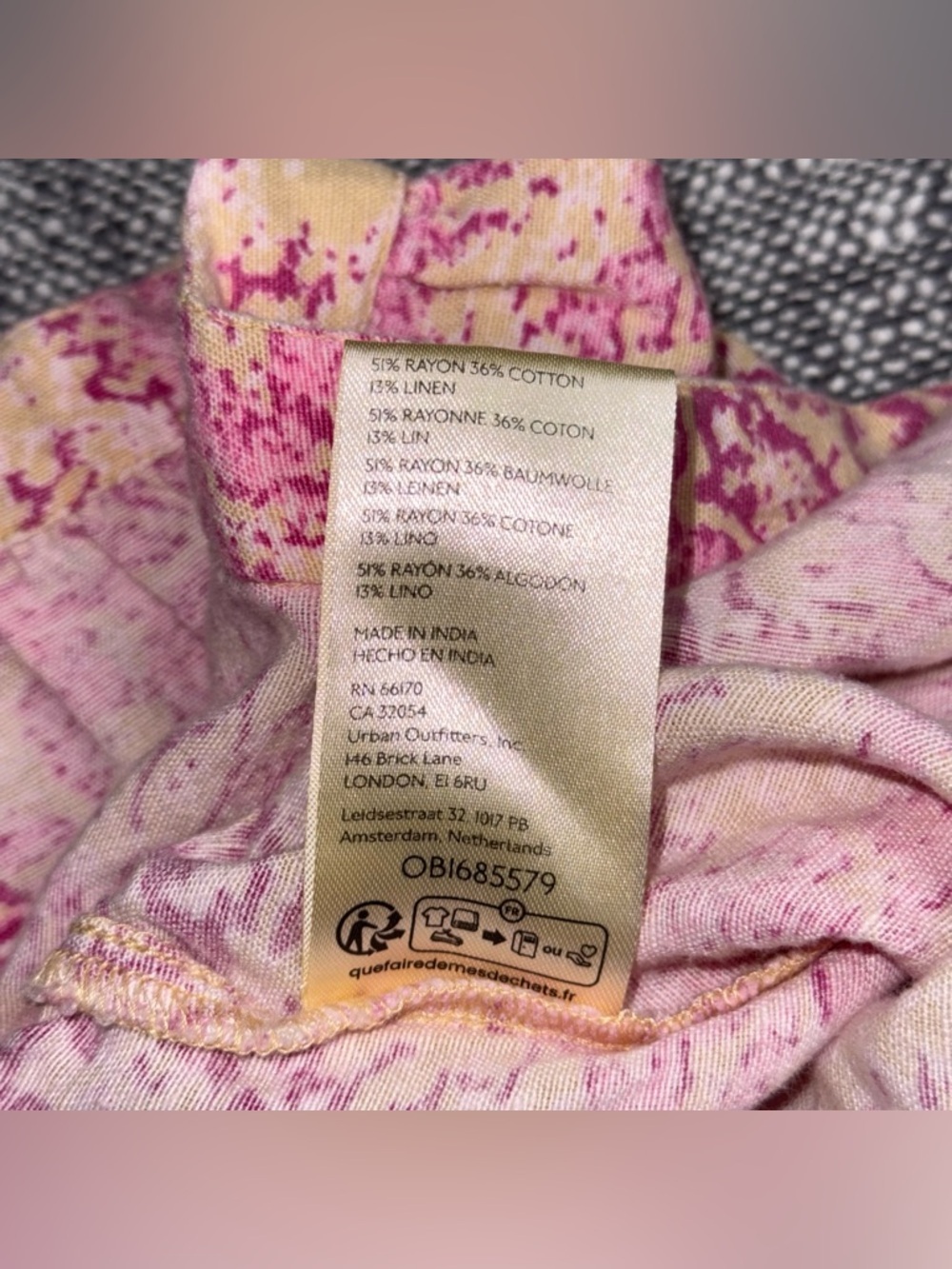 Free People Lillie One Piece jumpsuit XS S linen boho oversized - Picture 7 of 9